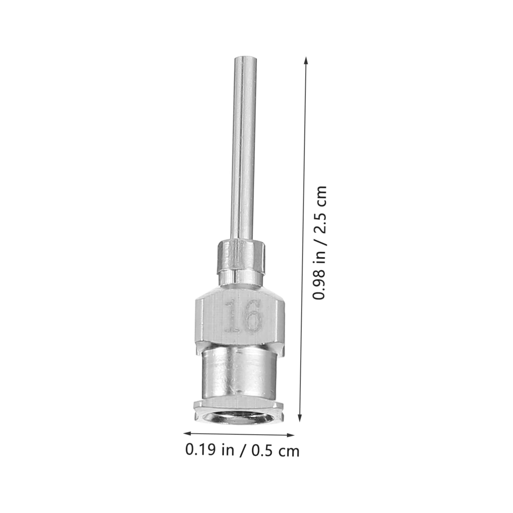 NAMOARLY Stainless Steel Luer Lock Tip Needles 12pcs Kit for and Precision Dispensing