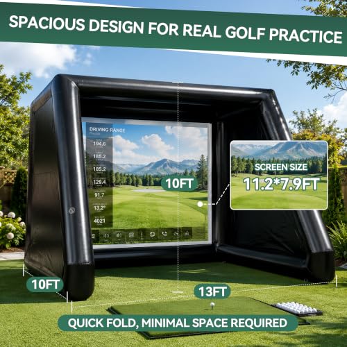 Tacobili Inflatable Portable Golf Simulator