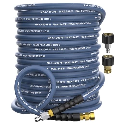 NAVOHEVEN 75 ft High-Pressure Washer Hose