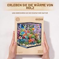 WOODBESTS Holzpuzzle Erwachsene, 285 Teile Meeresaquarium Holzpuzzle – Ansicht 6