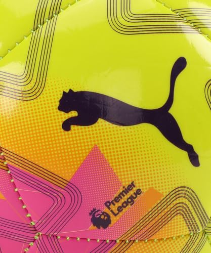 PUMA Orbita Premier League 2025/26 Mini-Fußballlichter, Neongelb, Mehrfarbig