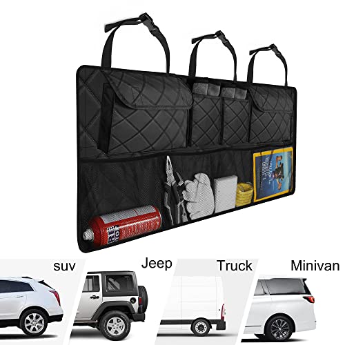 image for Femuar Car Trunk Organizer,Large Capacity Backseat Trunk Organizer(42