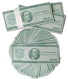 JIAQUAN Play Money - 100 Pieces Prop Money Play Money Set Money and Banking Play Toys Spray Money Gu