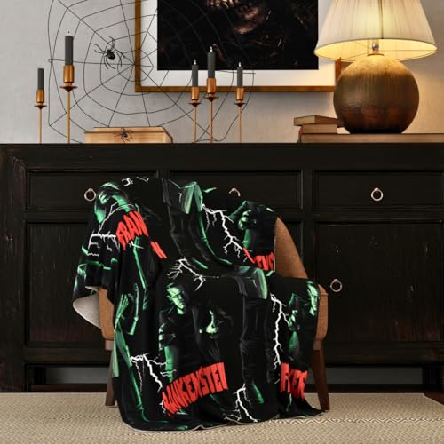 Couverture monstres Frankenstein pour soirées ciné et frissons