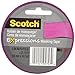 Scotch Decorative Masking Tape .94"X 20 Yards-Dark Pink