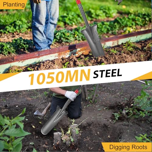 Pala de Jardín Drain Spade 44 pulgadas con Mango Fibra miniatura 6