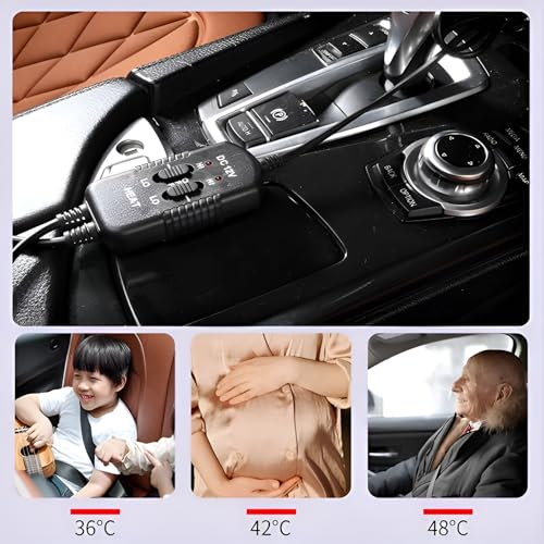 Ruleheai 車用シートヒーターセット