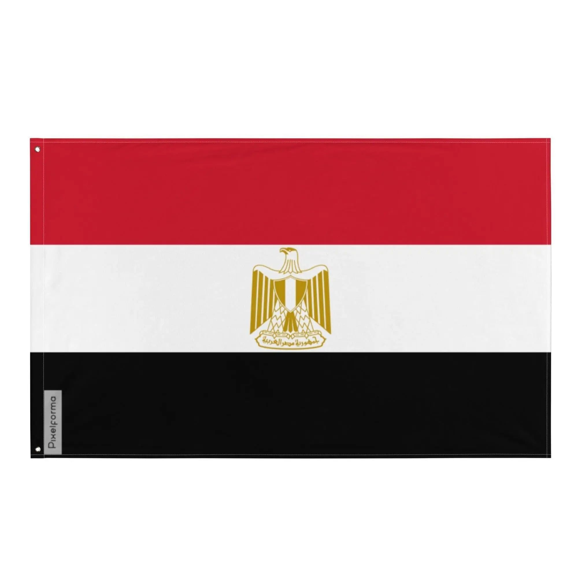 Drapeau Égypte Pixelforma en polyester résistant avec 4 œillets - 4