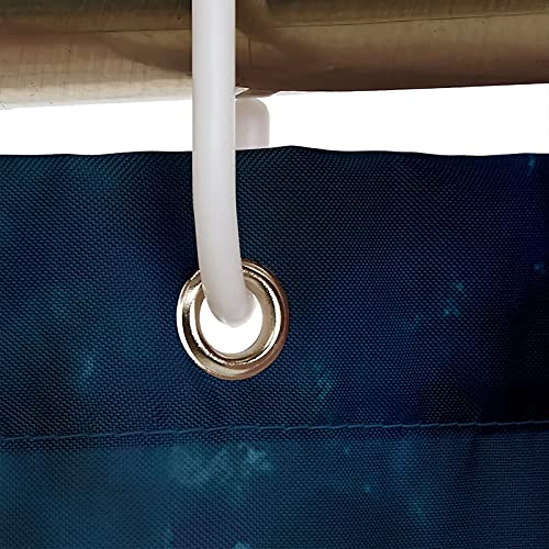 Rideau de douche de qualité supérieure en polyester durable lavable et hydrofuge