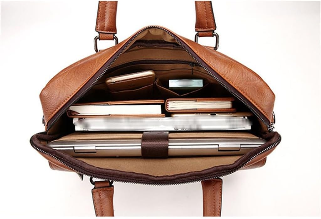 Men's Big Bag Ones-shoulder Handbag Casual Fashion Business Briefcase