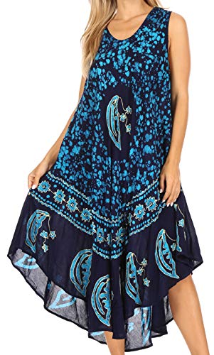 Robe caftan débardeur légère pour masquer les rondeurs