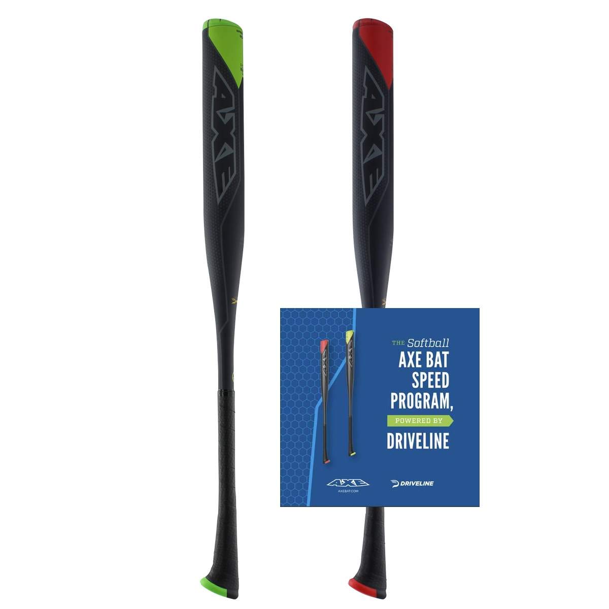 AxeBat Fastpitch Speed Trainers Elite Hitting System Powered by Driveline Baseball 2-Pack w/Training Program