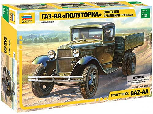 Zvezda 500783602 - 1:35 Gaz - Aa, Fahrzeuge