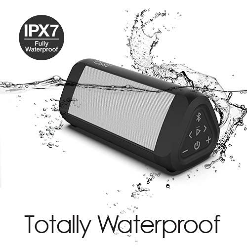 OontZ Angle 3 Ultra, 5.0 Bluetooth Speaker, White,14 Watts, Hi-Quality Sound & Bass, 100 Ft Wireless Range, IPX7 Waterproof plus Official OontZ Bluetooth Speaker Carry Case