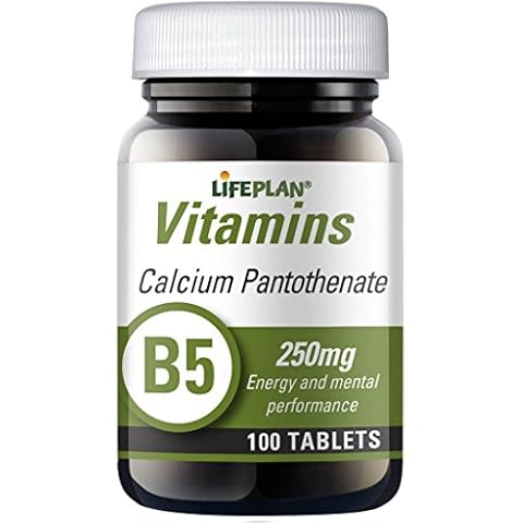 Lifeplan Vitamin B5 Calcium Pantothenate Supplement Cover