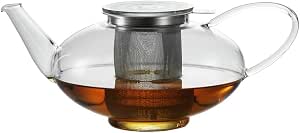 Pami, Teiera in porcellana bianca 12 cl con coperchio e piattino