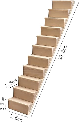 Miniatura 2 de Muebles de casa de muñecas,Kit de casa de muñecas a escala 112,Accesorios de casa de muñecas de madera en miniatura,Kit de casa de muñecas en