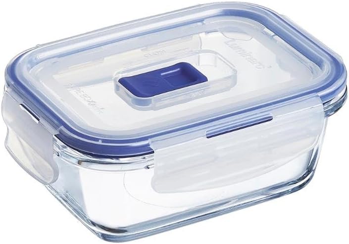 Pure Box Active – Airtight Glass Storage Container, Rectangular 0.38 L