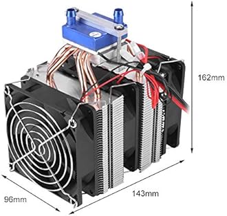 180W Thermoelectric Cooler Peltier System DC 12V Semiconductor Refrigeration Water Chiller Cooling Device for Fish Tank, Refrigeration, Hvac