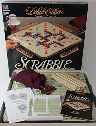 Turntable Scrabble Edición Deluxe 1989 miniatura 2