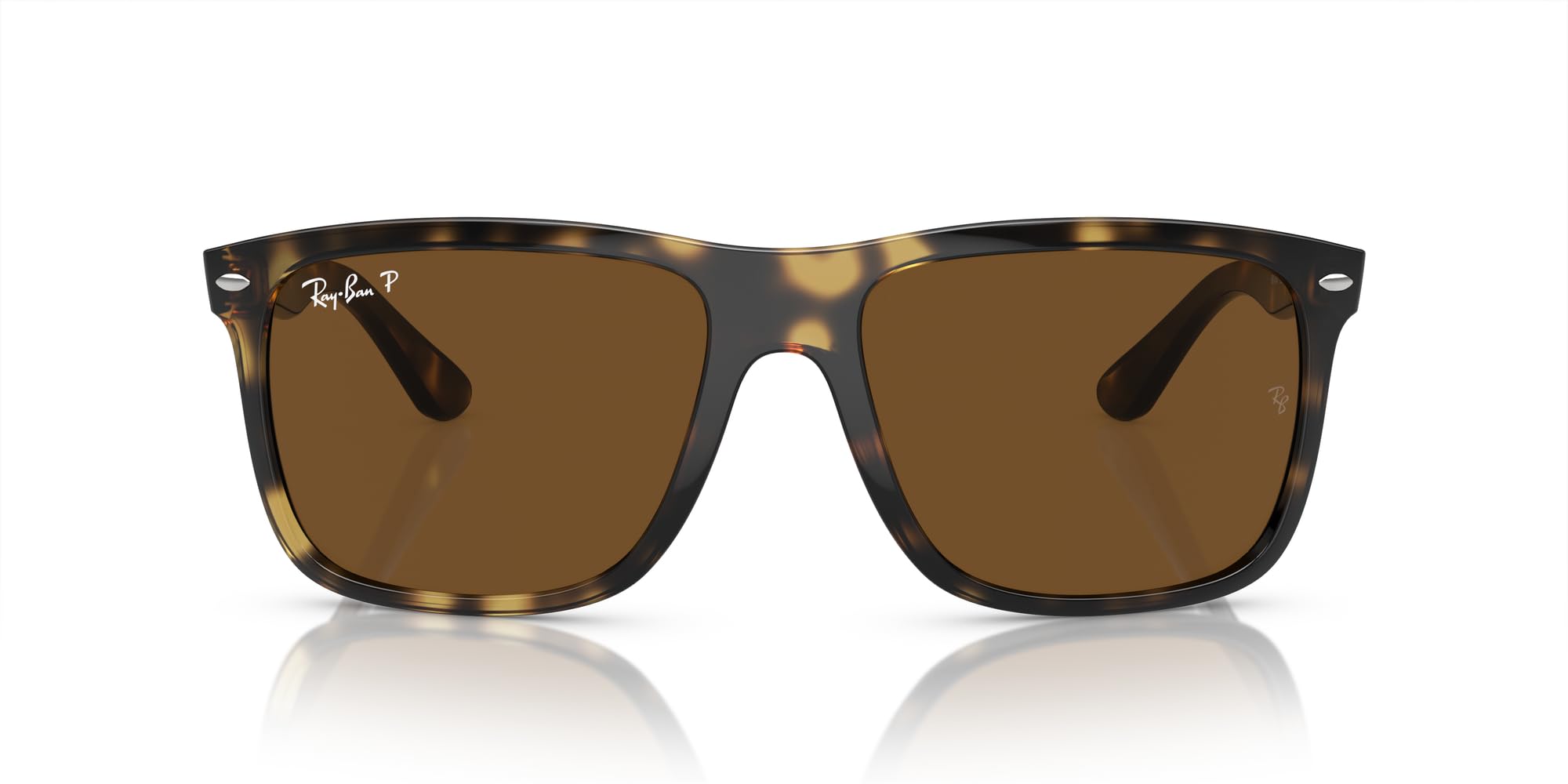 Ray-Ban Womens RB4547 Boyfriend Two Square Sunglasses