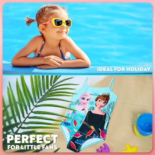 Image of Get Trend Swimsuit Girls Toddlers One Piece Bathing Suit Stretchy Swimwear Beach Pool