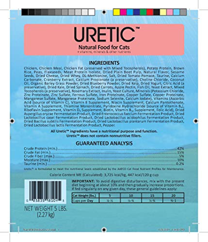 Wysong Uretic - Dry Natural Food For Cats 5 Pound (Pack Of 1) #TOP3