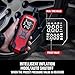 CRAFTSMAN Tire Inflator Portable Air Compressor, Cordless Mini Air Pump for Car Tires with Digital Tire Pressure Gauge, 6000mAh Battery Powered Air Pump, Max Pressure 150 PSI, 12V DC Corded