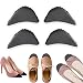 Shoe Filler, Toe Filler & Shoe Inserts to Make Big Shoes Fit, Shoe Insoles for Men & Women, Black (2 Pairs) (Black)