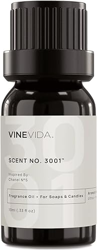 Miniatura 435 de VINEVIDA [4 onzas] Aceite de fragancia de madera de teca de caoba para fabricación de velas y fabricación de jabón, aromas de velas prémium para