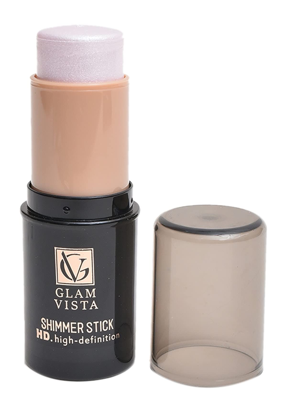 GLAM VISTA HD High-Definition Shimmer Stick Highlighter Long lasting Formula Highlighter for face makeup (SEPIA LIGHT BRONZE)