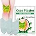 Cerotto Antidolorifico Ginocchio, Patch per Alleviare il Dolore, Toppa di Calore autoadesiva, Allevia il Dolore alle Articolazioni del Ginocchio, 24 pezzi