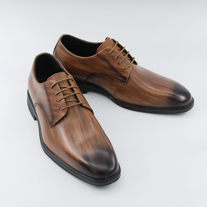 Men's Comfort Orthopedic Dress Shoes Classic Lace-up Formal Tuxedo Shoes Leather Shoes Mens Leather Spring New Men Business Casual Soft-Soled Non-Slip Breathable All-Match Footwear Driving Shoes2