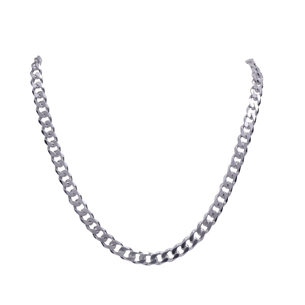 Divino Silver Collection .925 Sterling Silver Chain Necklace For Men-image-0