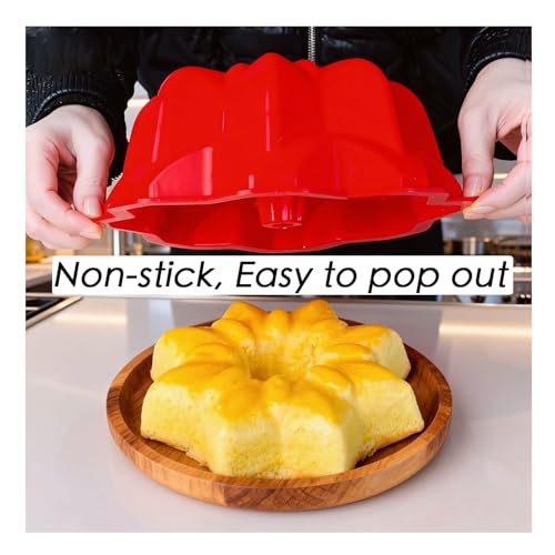 50% Off AVIDON 9.5-inch Non-stick Silicone Cake Pan