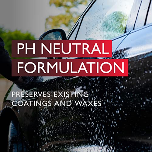 Autoglym Bodywork Car Shampoo Conditioner, 500ml - Low Foam Car Shampoo For All Bodyworks - pH Neutral, 25 Washes, Wax Safe Formula for Car Cleaning and Car Detailing - Concentrated Car Wash Shampoo