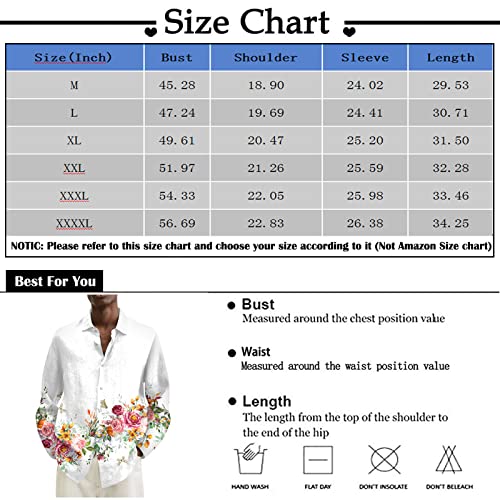 Men's Gongfu Rooster Chest Pocket Printed Short Sleeve Button Down Summer Casual Shirt 03 Blue #TOP4