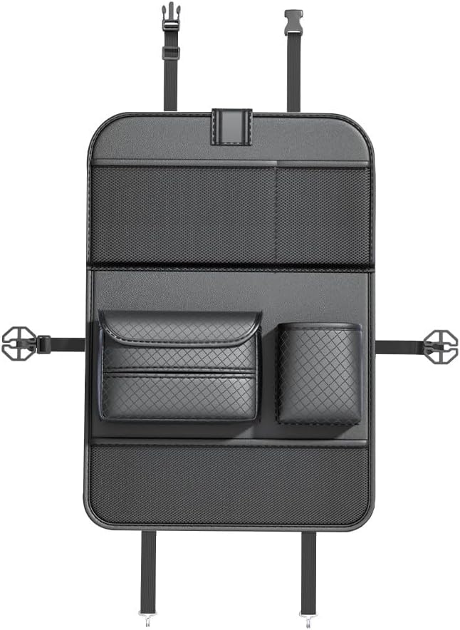 Car Seat Back Organizer for BMW X1 U11 2022 2023 2024 2025 Durable Waterproof Storage Bag Backseat Organizer Protector Accessories