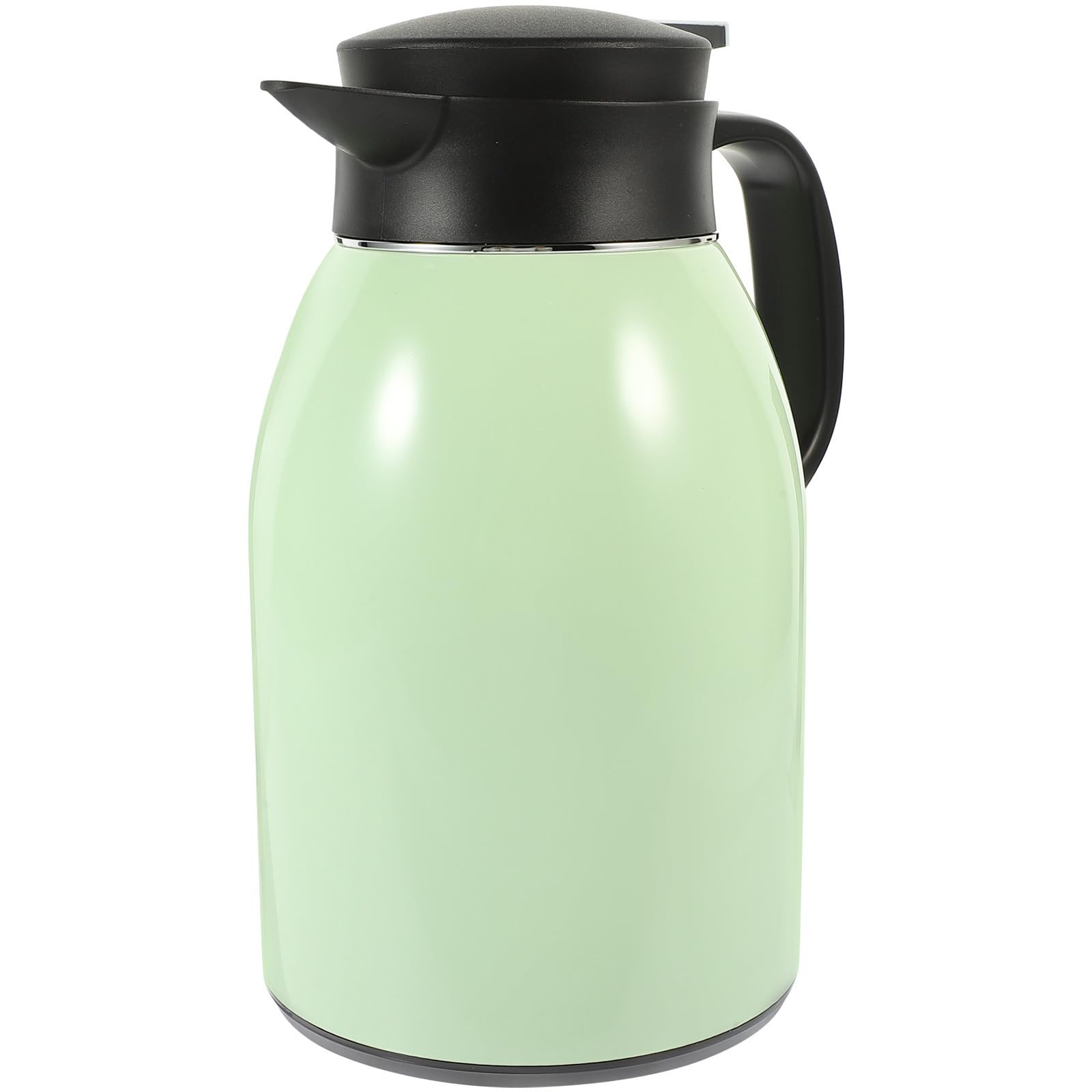 VILLCASE Gourde Isotherme en Acier Inoxydable 1,6l avec Isolation Thermique et Protection Anti-brûlure, Design Simple et Élégant, Maison Bureau