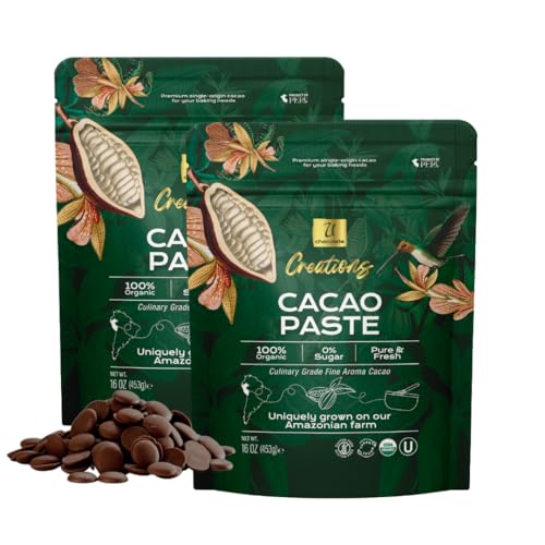 U Organic Cacao Paste, 2 x 16 oz