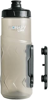 SKS Monkey - Borraccia con porta borraccia, unisex, per adulti, trasparente, 600 ml