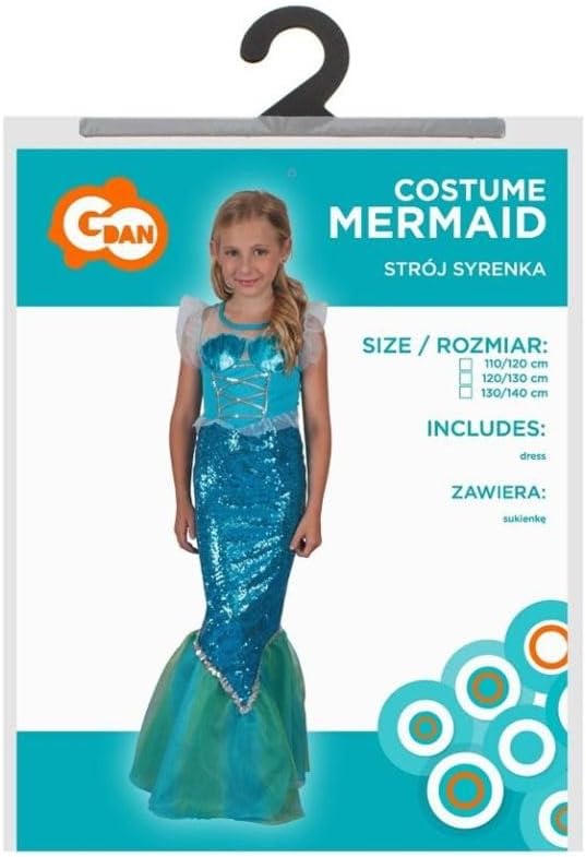 Meerjungfrau Decorative Figures, Colourful, Unico