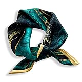 Design et dimensions : mesurant 53 cm x 53 cm, cet accessoire léger dispose d'une texture veloutée douce et lisse. Son impression numérique finement détaillée ajoute une touche d'élégance et de style à n'importe quelle tenue.