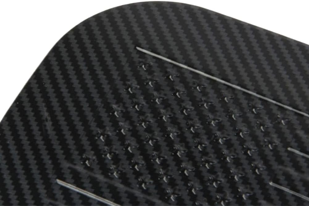 Fuel Tank Cover Trim Compatible With F150 2021 2022 Carbon Fiber Color Gas Cap Accessory