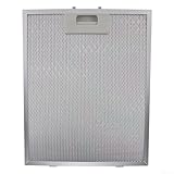 Cooker Hood Vent Filter 12' X 10' Range Hood Filter Replacement Stainless Steel For Ductless Exhaust Fan - Cooker Hood Vent Filters Mesh Screen Filters Grease & Carbon Freshens Kitchen Oven Air