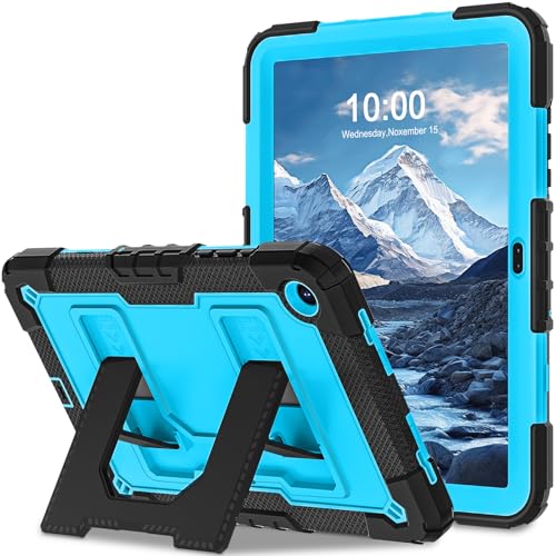 Image of for Samsung Galaxy Tab A11+ /A9+ 11 Inch Galaxy A11 Plus Case | Heavy Duty Shockproof High-Impact Protective Cover for Samsung Galaxy A11+ Case Samsung A11 /A9 Plus Tablet Cases,Black Blue