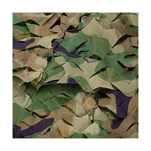 Camouflage Jagd Tarnnetz 8 * 8m Armee Army Tarnung Camo Netz Device Bundeswehr Sonnenschutz Tarnung Freizeit Camping… – Bild 7
