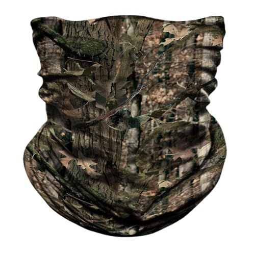 Image of WTACTFUL Camo Face Mask Men Women, 2-Pack Seamless Neck Gaiter Balaclava