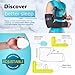 BraceAbility Elbow Immobilizer Brace | Removable Long Arm Cast and Soft Forearm Orthosis Splint for Broken Supracondylar, Distal Humerus, Proximal Ulna Fracture or Olecranon Bursitis (L/XL)