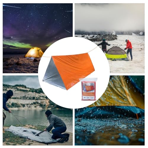 Tienda de campaña para emergencias y carpas de supervivencia impermeables 5